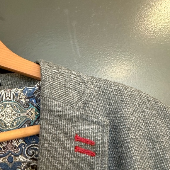 J Grill 48T Men's Gray Blazer in good/near excellent used condition - Picture 4 of 13
